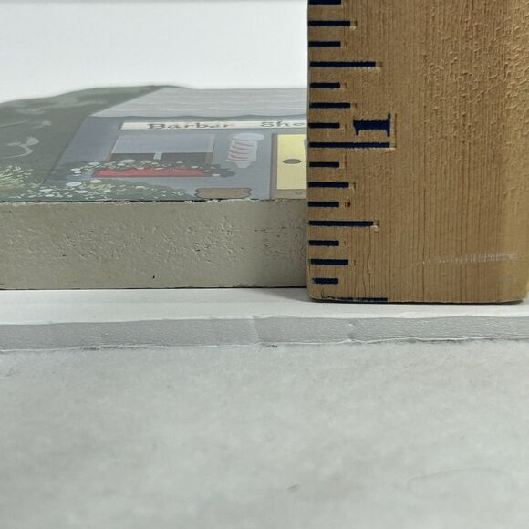 Vintage Tender Heart Treasures Village Store Front Wood Sign Decor Primitive ‘89 - Picture 13 of 15